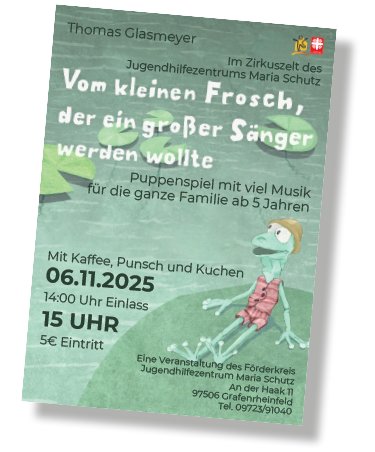 Puppenspiel - Der kleine Frosch 06 11 2025